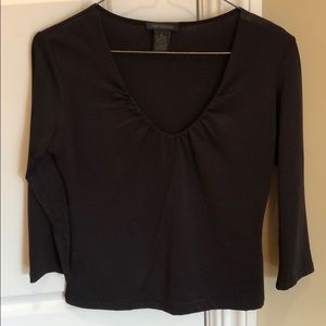 Limited Black 3/4 sleeve shirt